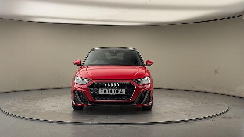 Used Audi A1 Sportback S-Line 150 HP (110 kW) 2024 Progressive red metallic/mythos black metallic Hatchback