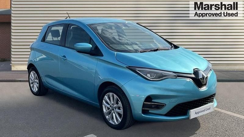 Blue Used 2021 Renault Zoe Iconic Hatchback | £8,991 (Good price) - Image 1/4