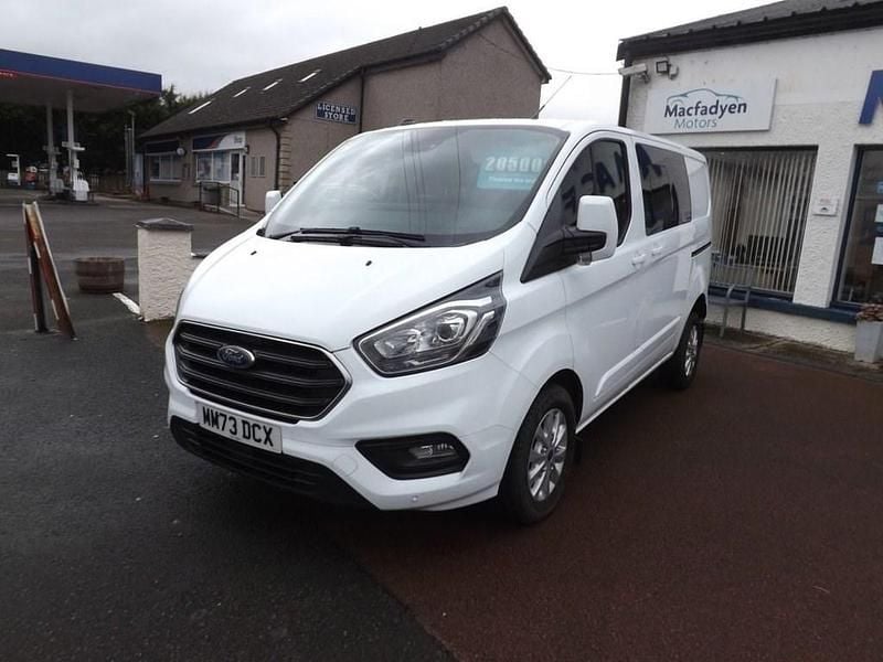 Used Ford Transit Custom Limited 130 HP (95 kW) 2023 White Van