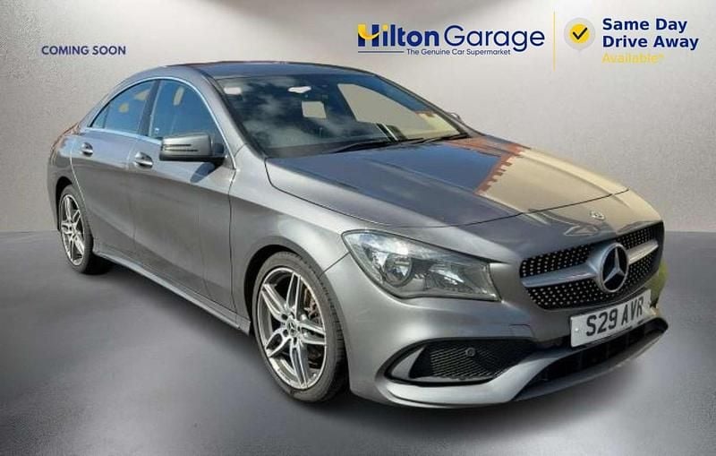 Used Mercedes CLA180 AMG line 122 HP (89 kW) 2018 Grey Sedan