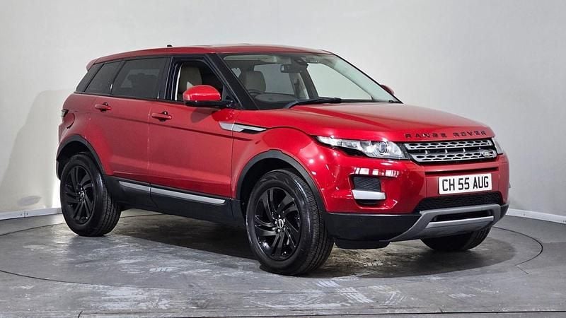Red Used 2015 Land Rover Range Rover evoque Pure Estate | £9,000 (Good price) - Image 1/4