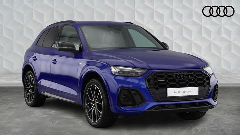Used Audi Q5 Comfort 261 HP (191 kW) 2021 Blue SUV