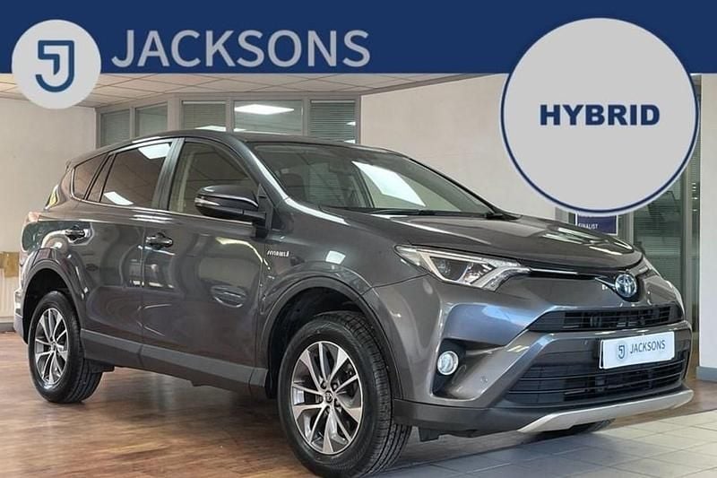 Grey Used 2017 Toyota RAV4 Hybrid Business Edition SUV | £14,080 (Fair price) - Image 1/1