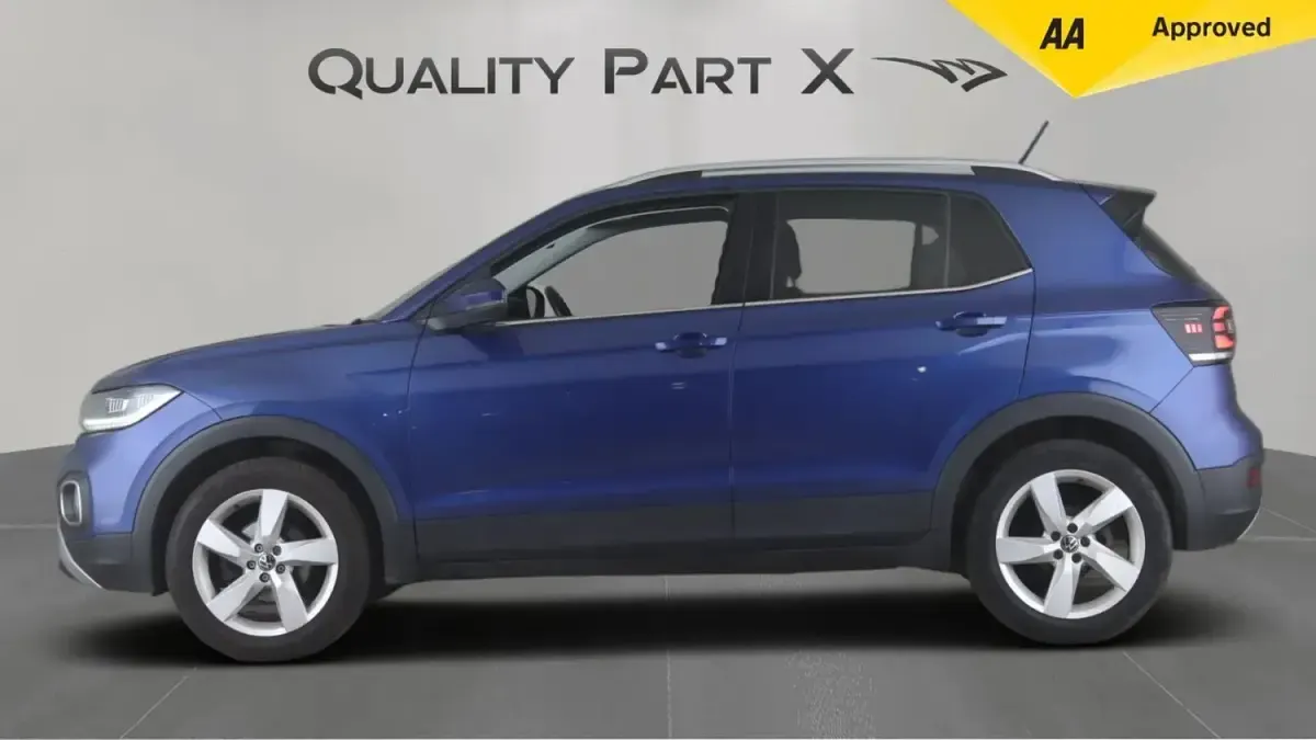 Used VW T-Cross SEL 2021 Blue SUV
