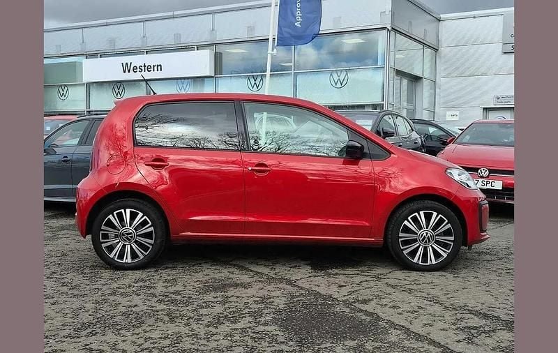 Used VW up! Black Edition 65 HP (47 kW) 2022 Red Hatchback