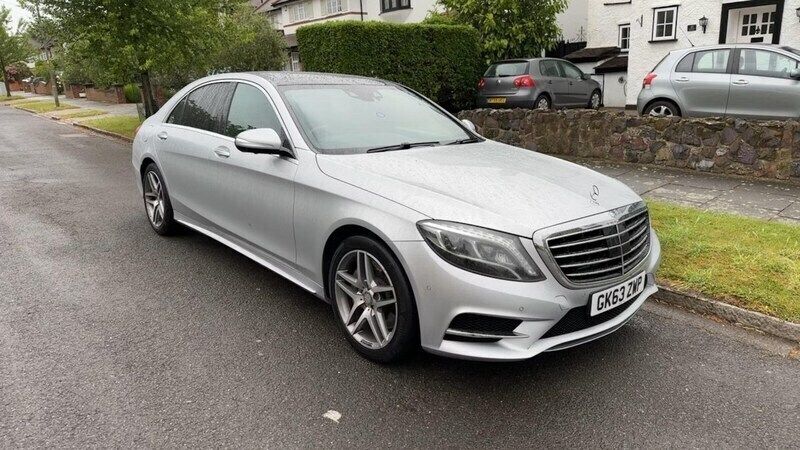 Silver Used 2013 Mercedes S400L AMG line Sedan | £19,950 - Image 1/4