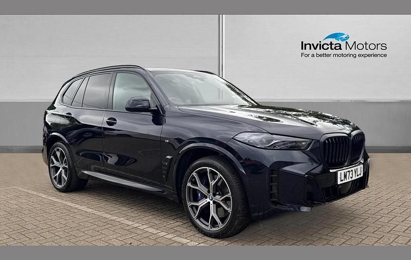 Black Used 2023 BMW X5 M Sport SUV | £60,199 - Image 1/4