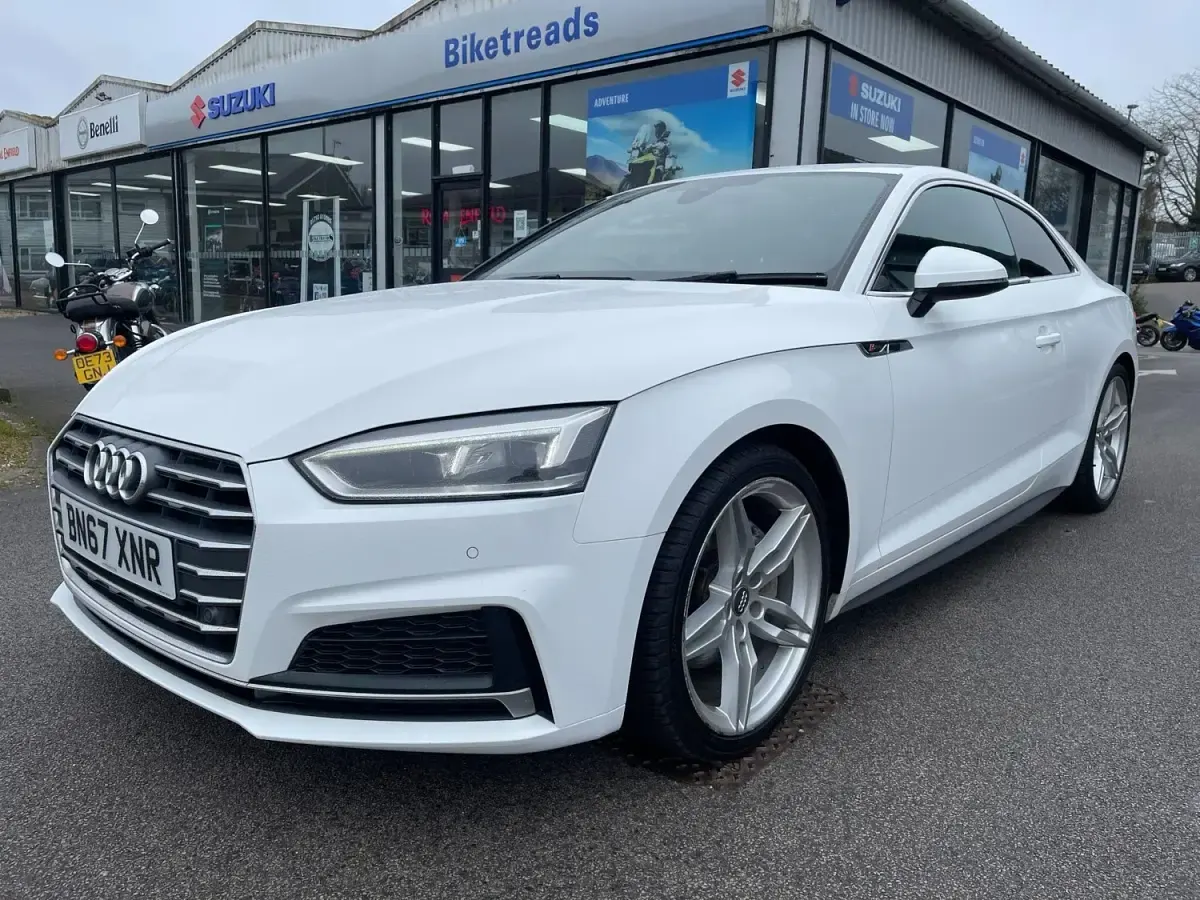 Used Audi A5 S-Line 190 HP (139 kW) 2017 Black Coupe