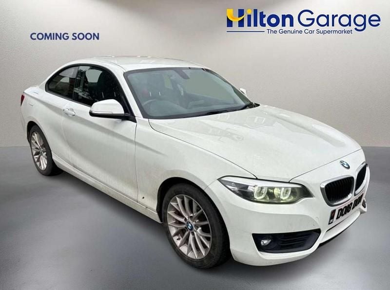 Used BMW 218 Comfort Edition 2018 White Coupe