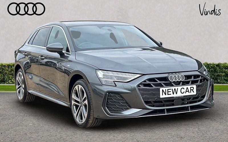New 2025 Audi A3 Sportback e-tron S-Line Sedan | £43,515 (Fair price) - Image 1/4