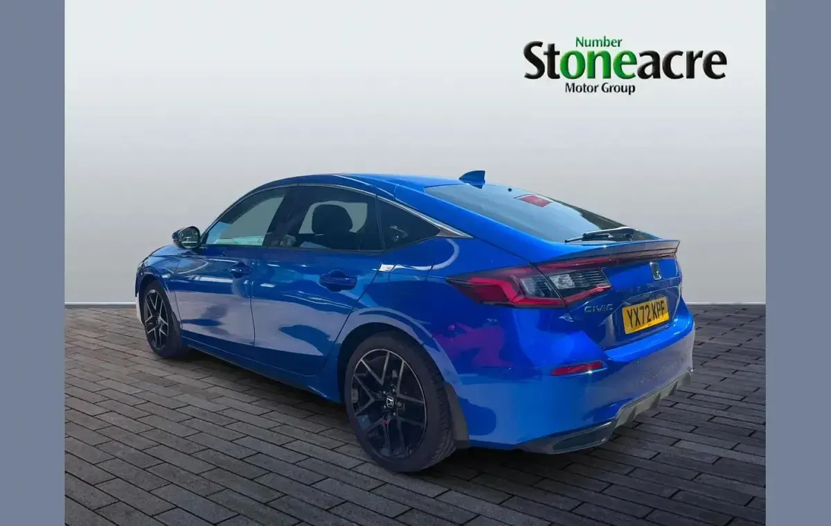 Used Honda Civic Advance 140 HP (102 kW) 2023 Blue Hatchback