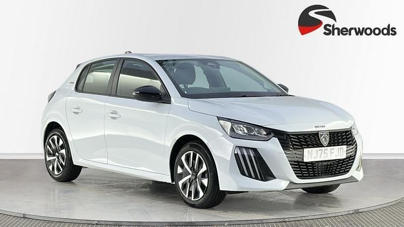 New Peugeot 208 Style 101 HP (74 kW) 2025 Okenite white Hatchback