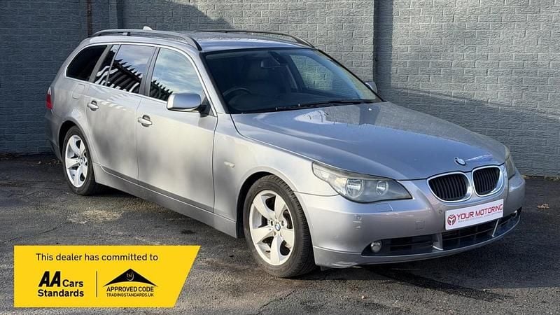 Used BMW 525 Comfort Edition 175 HP (128 kW) 2005 Grey Estate