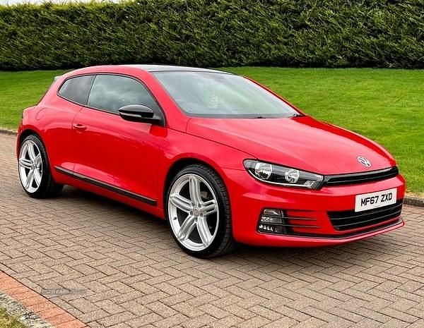 Red Used 2017 VW Scirocco Black Edition Coupe | £9,350 (Fair price) - Image 1/4