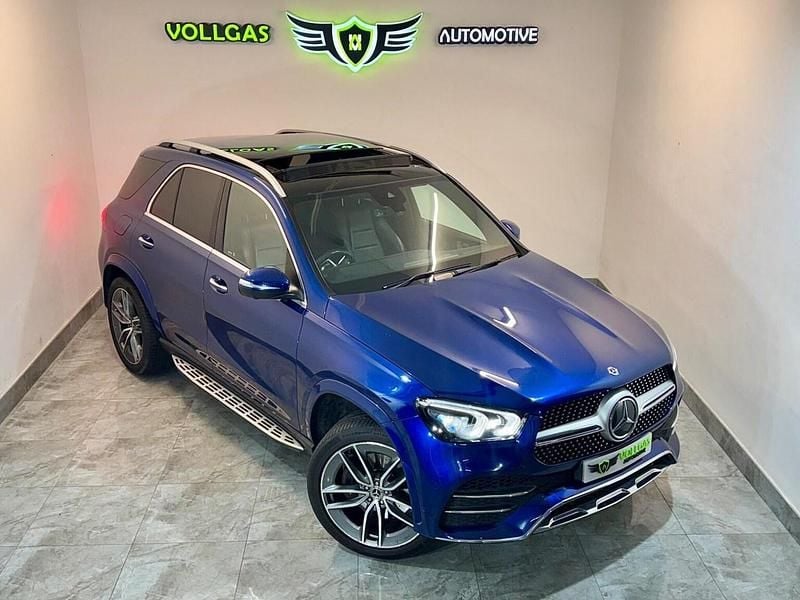 Used Mercedes GLE400 AMG line 2019 Blue Estate