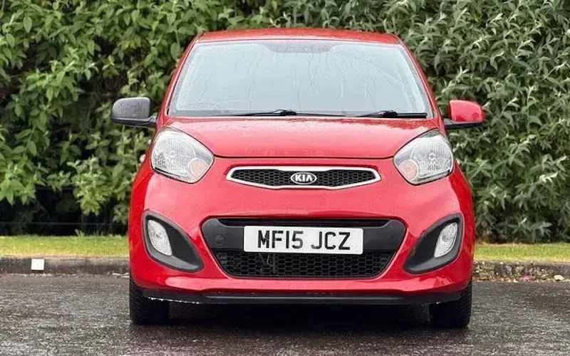 Used Kia Picanto 69 HP (50 kW) 2014 Red Hatchback