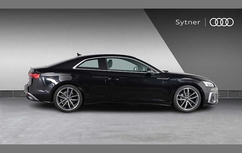 Used Audi A5 S-Line 200 HP (147 kW) 2022 Black Coupe