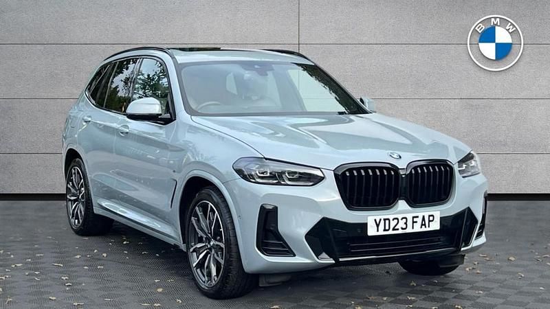 Grey Used 2023 BMW X3 M Sport SUV | £40,495 (Good price) - Image 1/4
