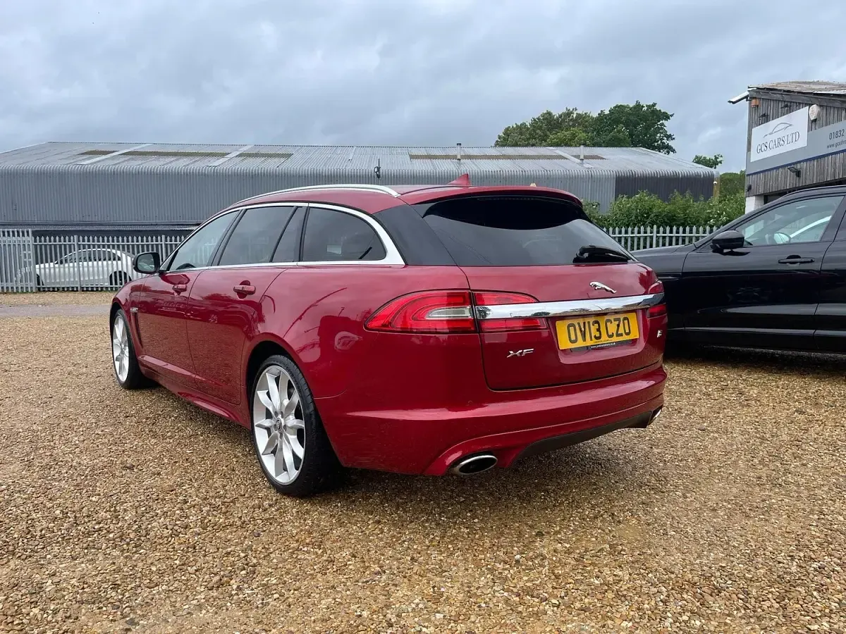Used Jaguar XF Sportbrake Premium Luxury 2013 Red Estate