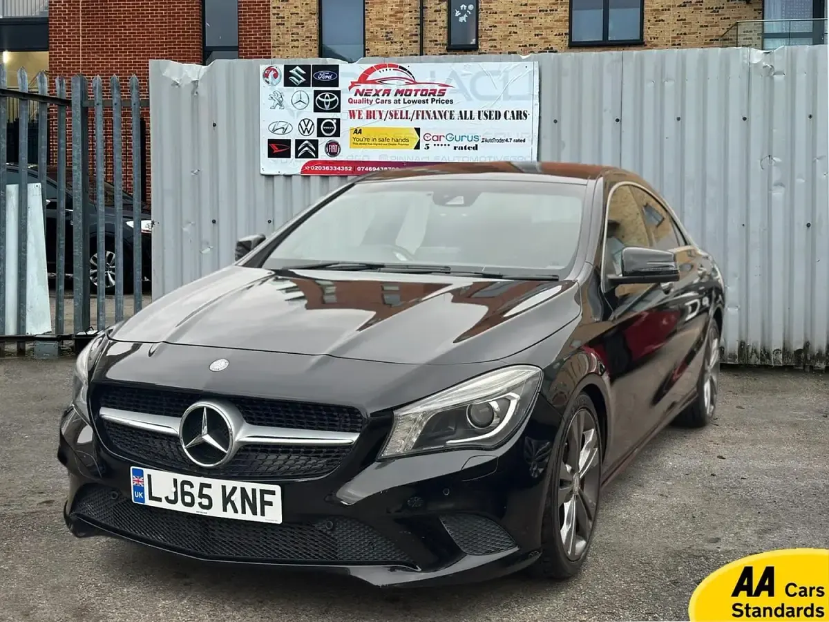Used Mercedes CLA180 122 HP (89 kW) 2015 Black Sedan
