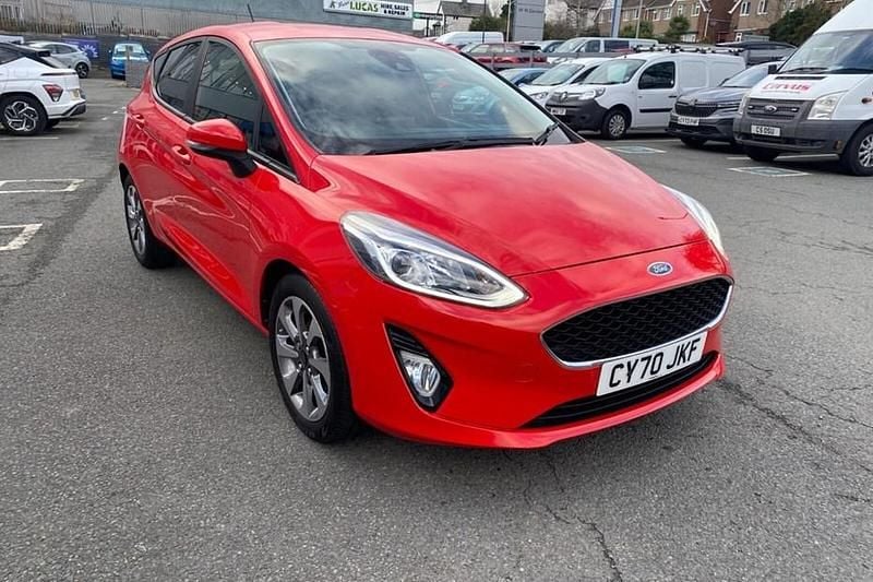 Used Ford Fiesta Trend 2021 Red Hatchback