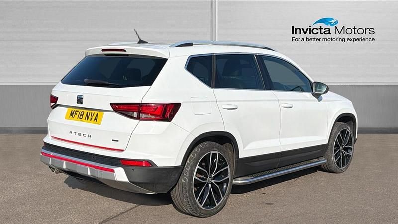 Used Seat Ateca 4Drive 190 HP (139 kW) 2018 White SUV