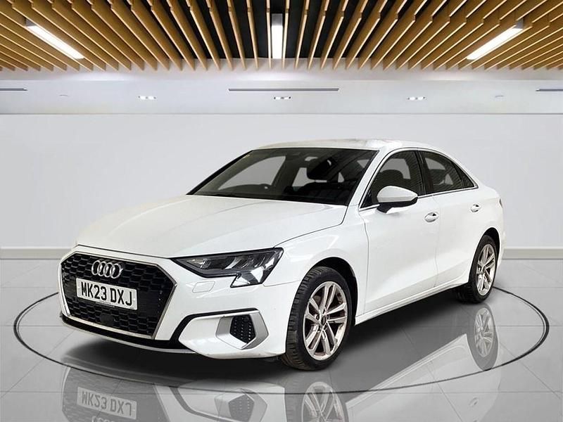 Used Audi A3 Sport 110 HP (80 kW) 2023 White Sedan