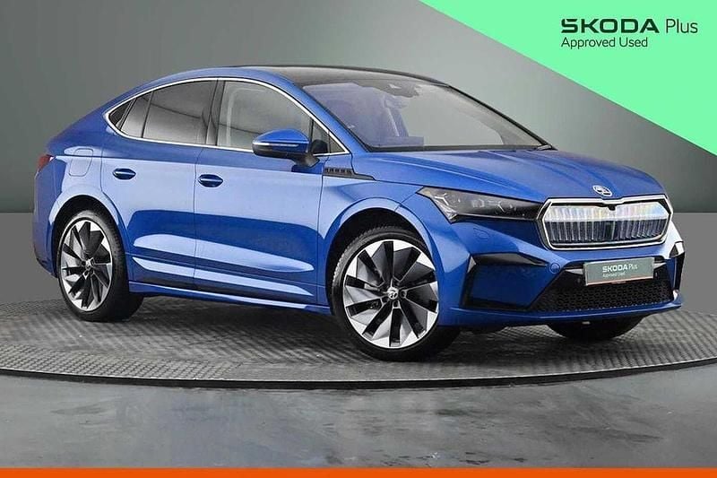 Used Skoda Enyaq iV 154 kW (210 HP) 2024 Race blue metallic SUV