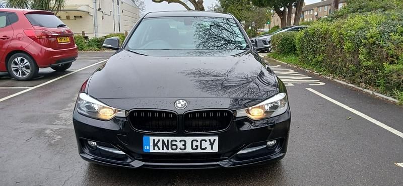 Used BMW 320 Sport Line 2013 Black Sedan