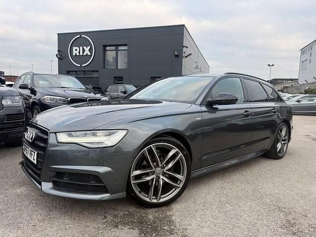Used Audi A6 Black Edition 190 HP (139 kW) 2018 Grey Estate