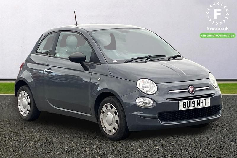 Grey Used 2019 Fiat 500 Pop Hatchback | £6,199 (Good price) - Image 1/3