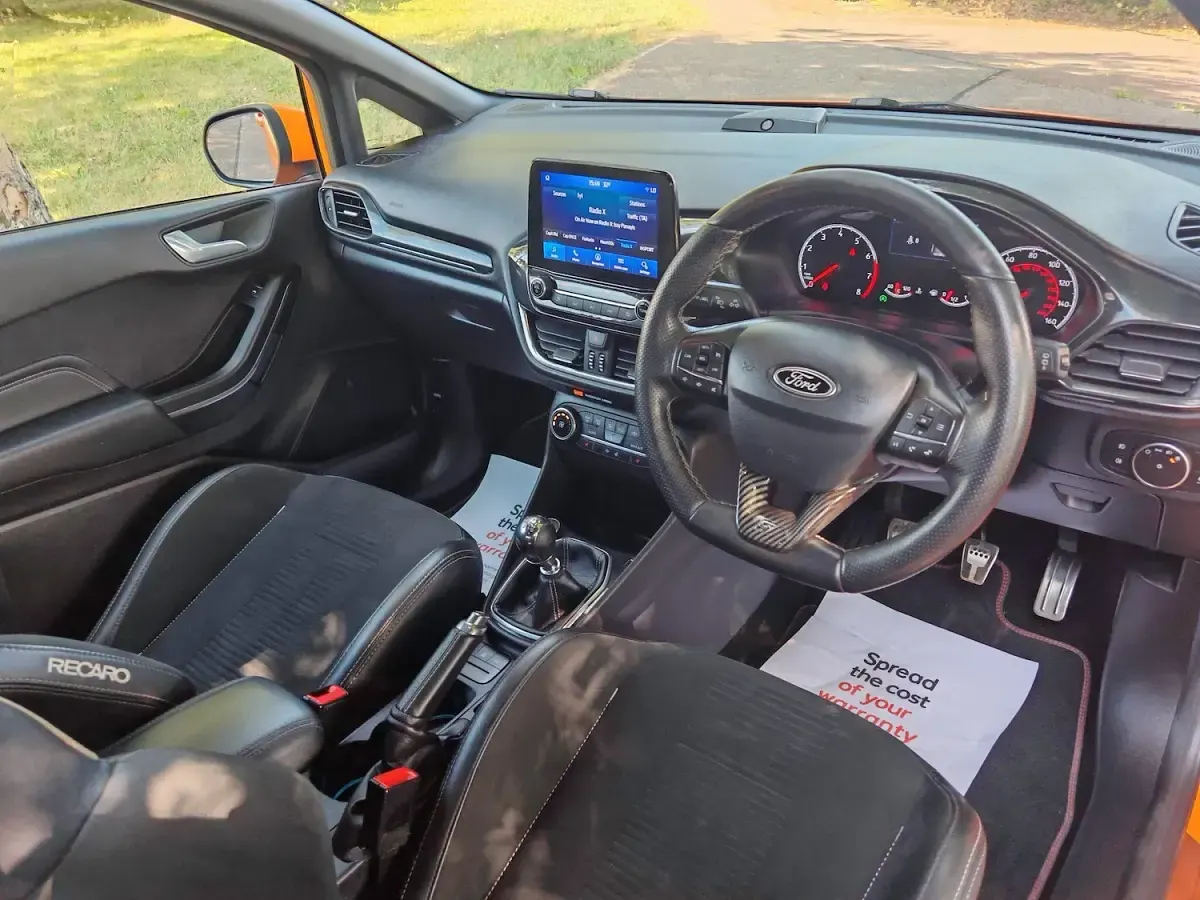 Used Ford Fiesta Performance Edition 200 HP (147 kW) 2019 Orange Hatchback