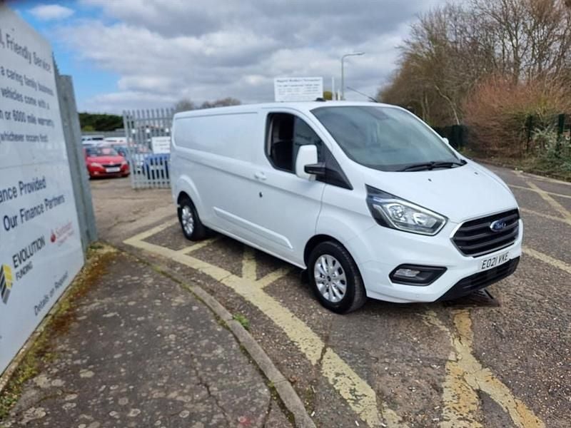 Used Ford Transit Custom Limited 170 HP (125 kW) 2021 Frozen white Van
