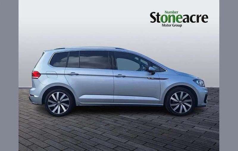 Used VW Touran R-line 150 HP (110 kW) 2020 Silver MPV