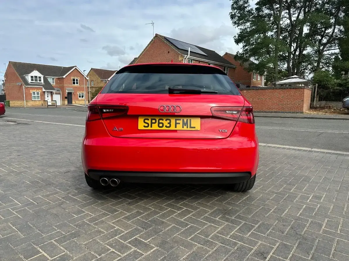 Used Audi A3 Sport 147 HP (108 kW) 2013 Red Hatchback