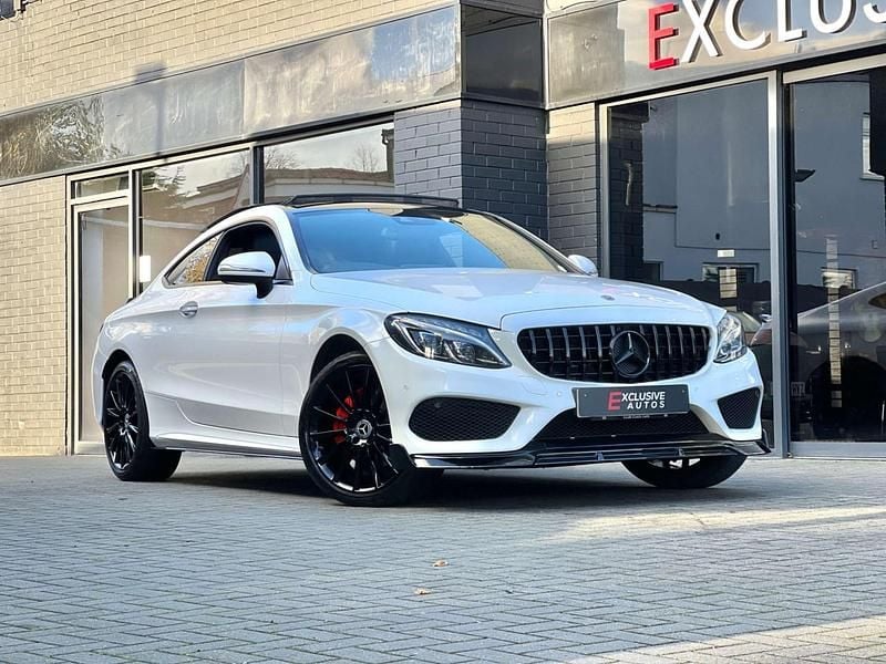 Used Mercedes C63 AMG AMG line 2017 White Coupe