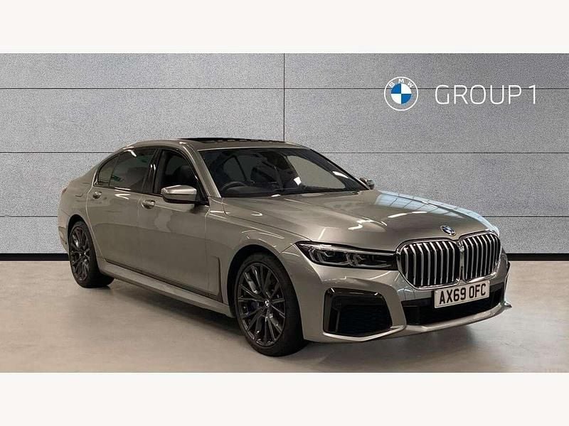 Grey Used 2019 BMW 730L M Sport Sedan | £36,495 (Fair price) - Image 1/4