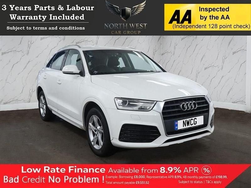 Used Audi Q3 Sport 150 HP (110 kW) 2017 White SUV