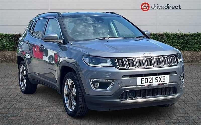 Black Used 2020 Jeep Compass Limited SUV | £14,450 (Fair price) - Image 1/4