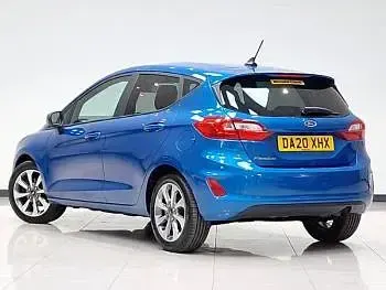 Used Ford Fiesta Trend 75 HP (55 kW) 2020 Blue Hatchback