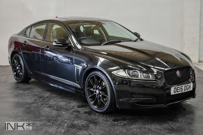 Black Used 2015 Jaguar XF R-Sport Sedan | £8,500 (Fair price) - Image 1/4