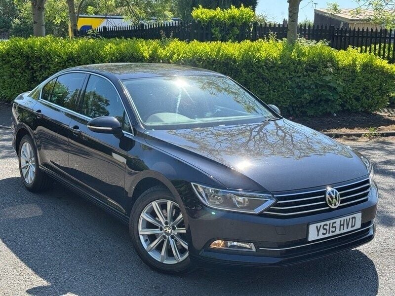 Black Used 2015 VW Passat Business Sedan | £6,500 (Fair price) - Image 1/4