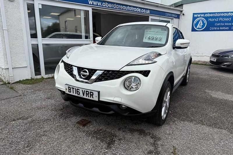 White Used 2016 Nissan Juke Acenta SUV | £4,999 (Fair price) - Image 1/1