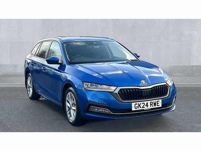 Used Skoda Octavia SE L 150 HP (110 kW) 2024 Race blue metallic Estate