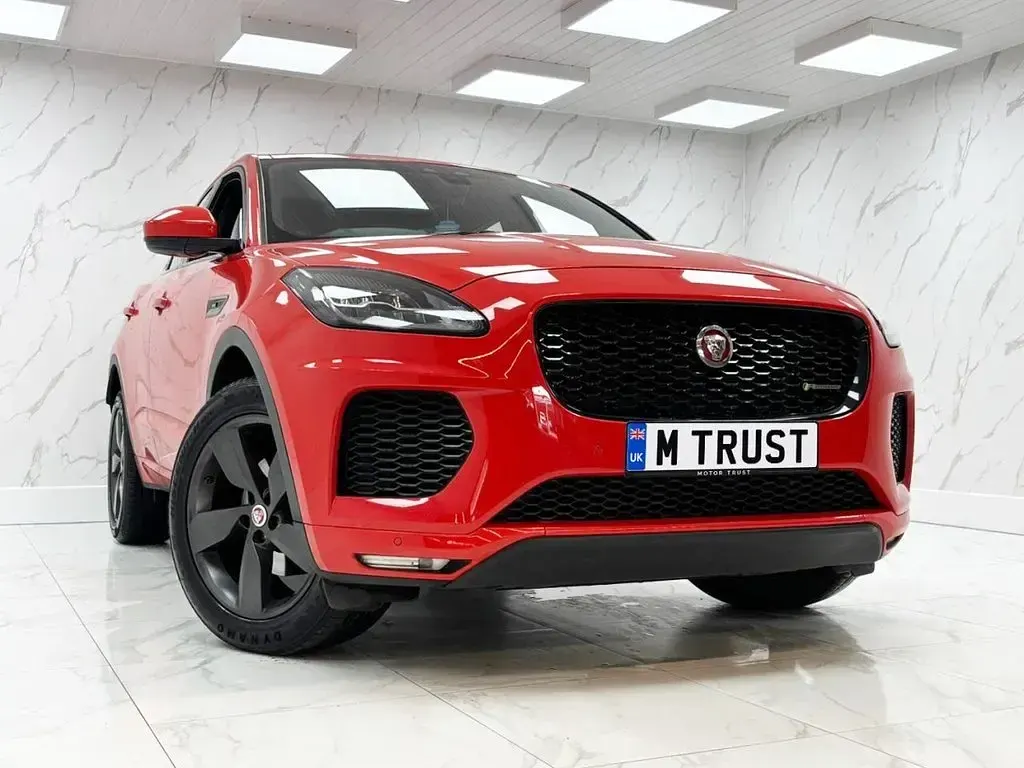 Used Jaguar E-Pace Chequered Flag 150 HP (110 kW) 2020 Red SUV