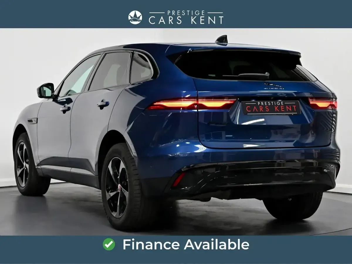 Używany Jaguar F-Pace S 204 KM (150 kW) 2021 Niebieski SUV