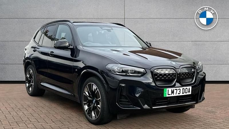 Black Used 2023 BMW iX3 M Sport SUV | £35,993 (Fair price) - Image 1/4
