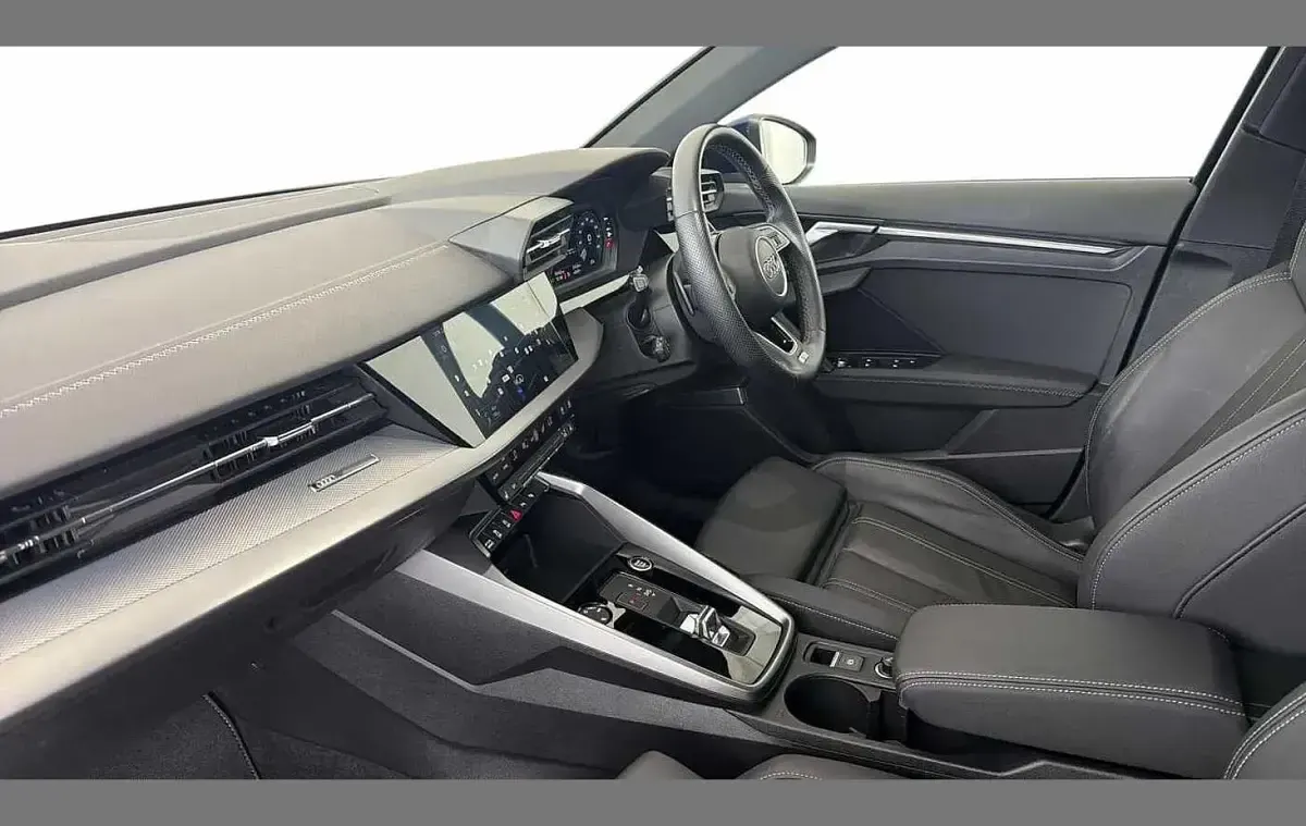 Used Audi A3 S-Line 147 HP (108 kW) 2023 Blue Sedan