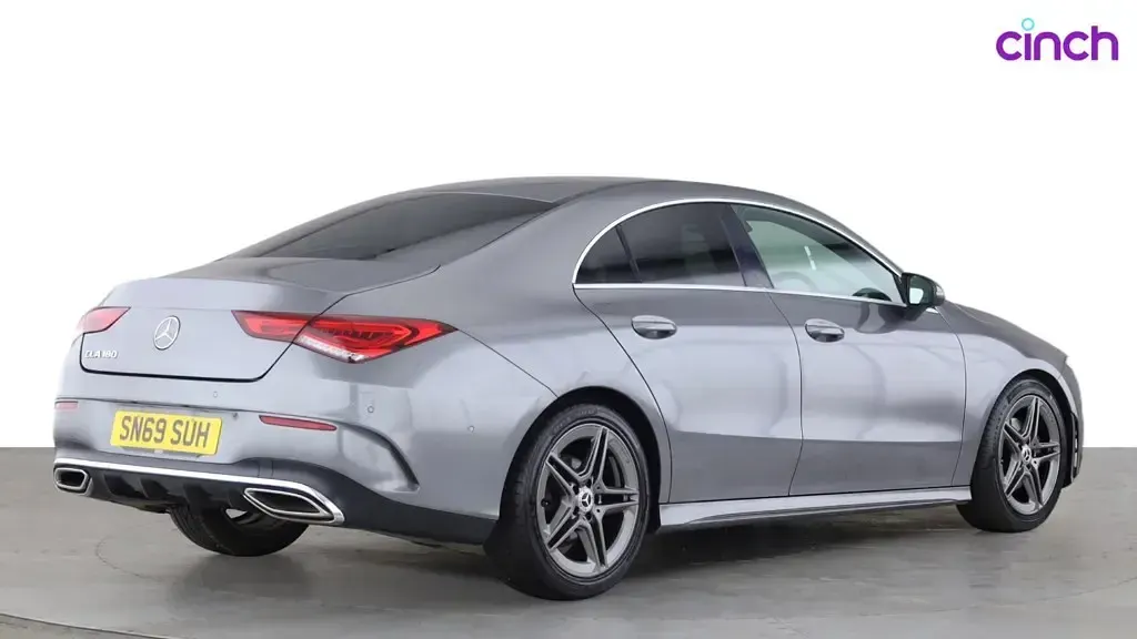 Used Mercedes CLA180 AMG line 2019 Grey Coupe