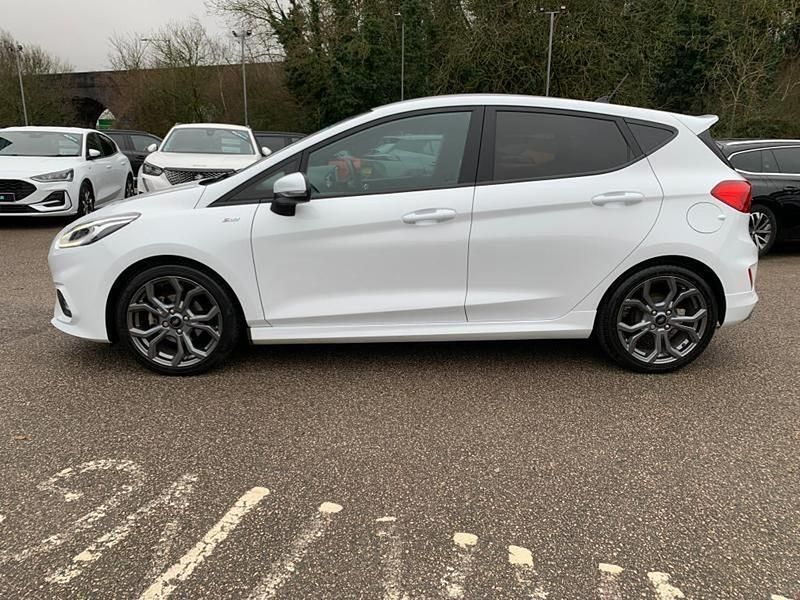Used Ford Fiesta ST-Line 123 HP (90 kW) 2020 White Hatchback